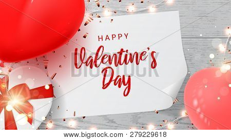 Happy Saint Valentine's Day Web Banner