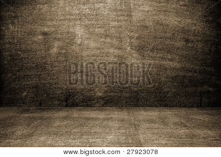 Grunge indvendige rum