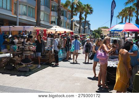 24th December 2018, Bondi Sydney Australia: Streetview Of Bondi Street Market In Sydney Australia