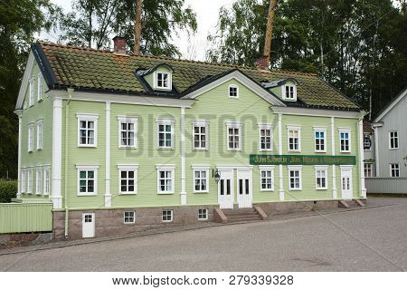 Vimmerby, Sweden - June 19, 2018- Astrid Lindgren World, Astrid Lindgren Varld Is A Theme Park.