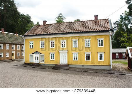 Vimmerby, Sweden - June 19, 2018- Astrid Lindgren World, Astrid Lindgren Varld Is A Theme Park.