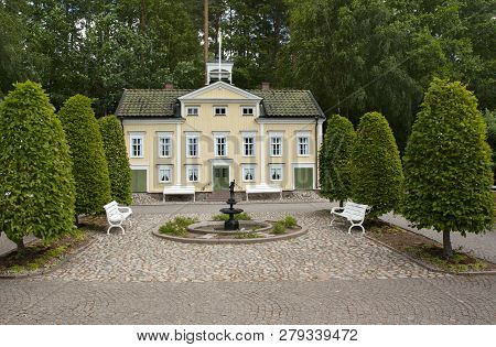 Vimmerby, Sweden - June 19, 2018- Astrid Lindgren World, Astrid Lindgren Varld Is A Theme Park.
