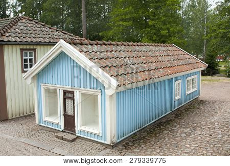 Vimmerby, Sweden - June 19, 2018- Astrid Lindgren World, Astrid Lindgren Varld Is A Theme Park.