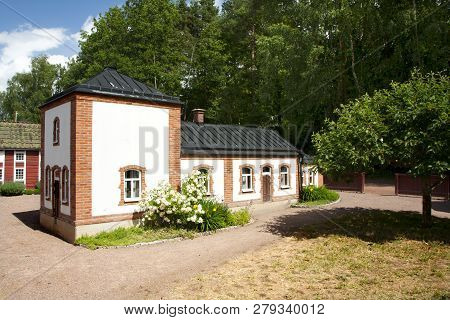 Vimmerby, Sweden - June 19, 2018- Astrid Lindgren World, Astrid Lindgren Varld Is A Theme Park.