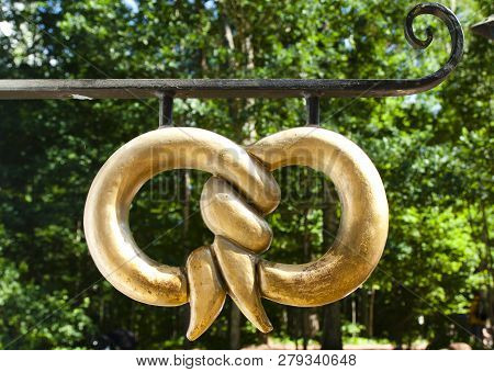 Vimmerby, Sweden - June 19, 2018- Astrid Lindgren World, Astrid Lindgren Varld Is A Theme Park. Bage