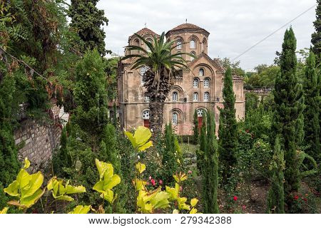 Ancient Byzantine Church Of Panagia Chalkeon In The Center Of City Of Thessaloniki, Central Macedoni