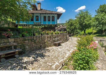 Etar, Gabrovo, Bulgaria- July 6, 2018: Old House In Ethno Village Etar (etara) Near Town Of Gabrovo,