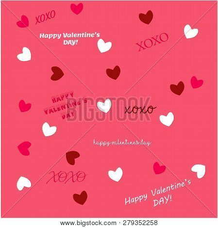 Background Design For Valentine Day Special, Vector