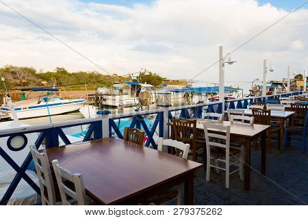 Potamos Fishing Village On Cyprus