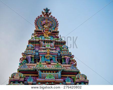 Hindu Temple At Chikmagalur