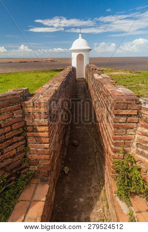 Small Tower At St. Joseph Fortress In Macapa, Brazil