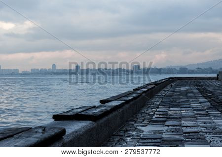 Early December Morning In Alsancak - Izmir (turkey)