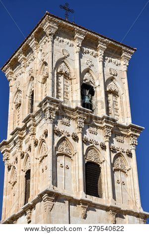 The Bell Tower Of Church Of St. Lazarus. Larnaca, Cyprus