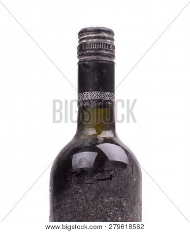 Top Of An Old Bottle Of Wine