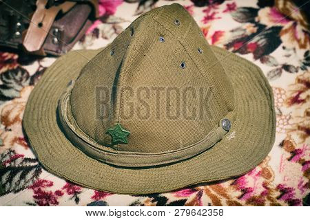 Soviet Warfield Hat Used During The War In Afghanistan