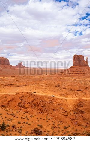 Monument Valley Navajo Tribal Park in Utah USA