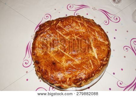 The Epiphany Cake Is A Pancake Traditionally Elaborate And Consumed In A Major Part Of France, In Qu