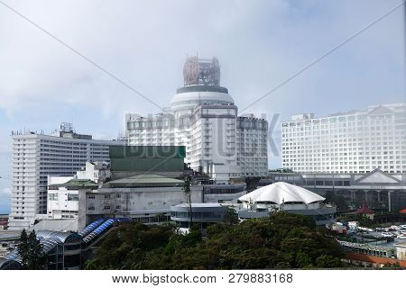 Genting Highland, Malaysia - Dec 03, 2018 : View Of Resort World Genting At Genting Highlands, Malay