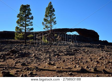Mountain Landscape, Ventana Del Nublo, Summit Of Gran Canaria, Canary Islands