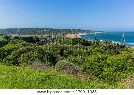 Bridge Long River Ocean Crossing Landscape