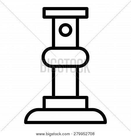 Scaffold Support Bar Icon. Outline Illustration Of Scaffold Support Bar Icon For Web Design Isolated