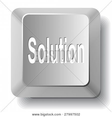 Solution. Vector computer key.