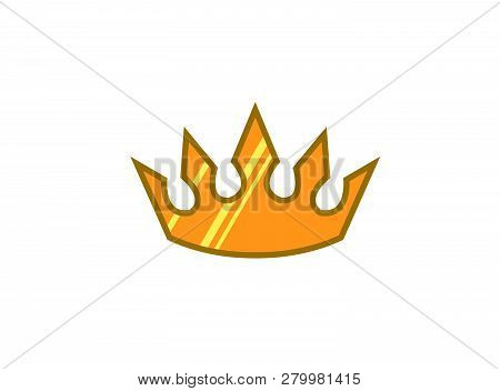 Creative Golden Crown Kreative Goldene Krone Logo