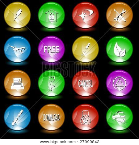 Vector conjunto de llaves de computadora