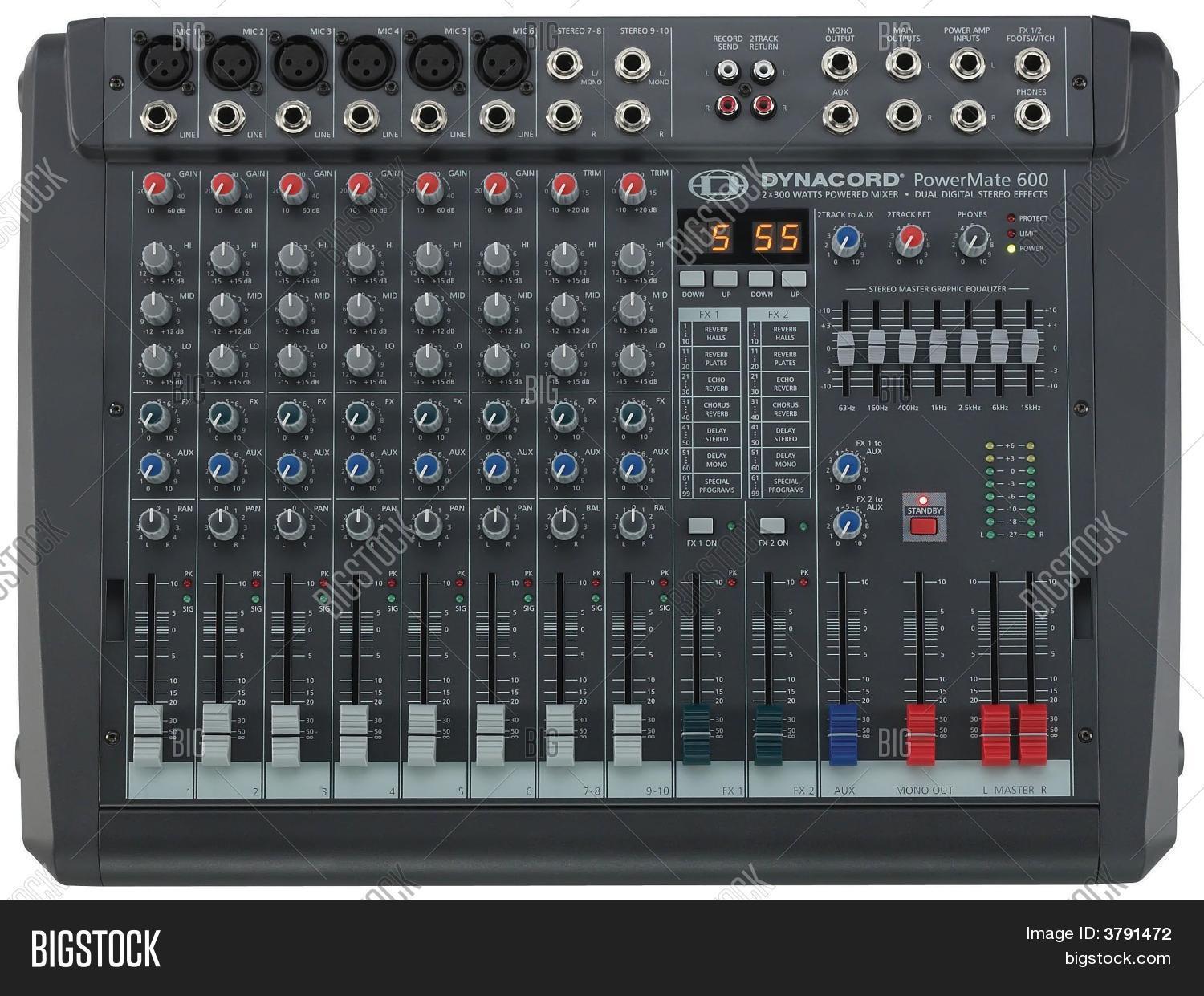 Digital Mixer Dynacord Image & Photo (Free Trial) Bigstock
