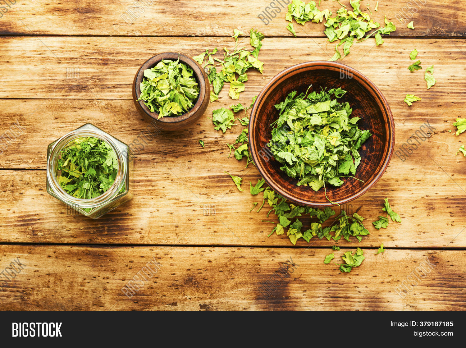 Dried Parsley Image & Photo (Free Trial) Bigstock