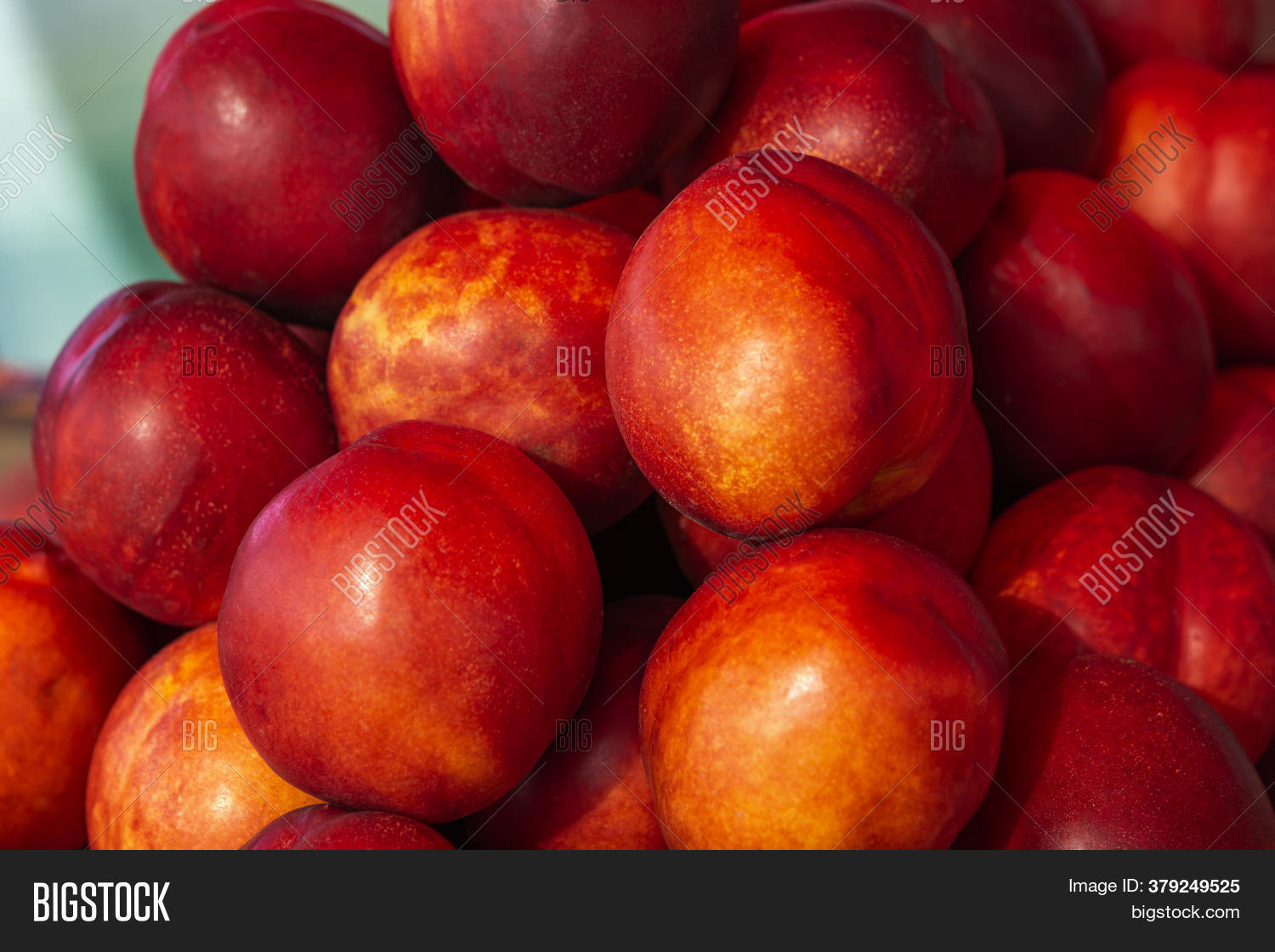Ripe Red Nectarines Image & Photo (Free Trial) Bigstock