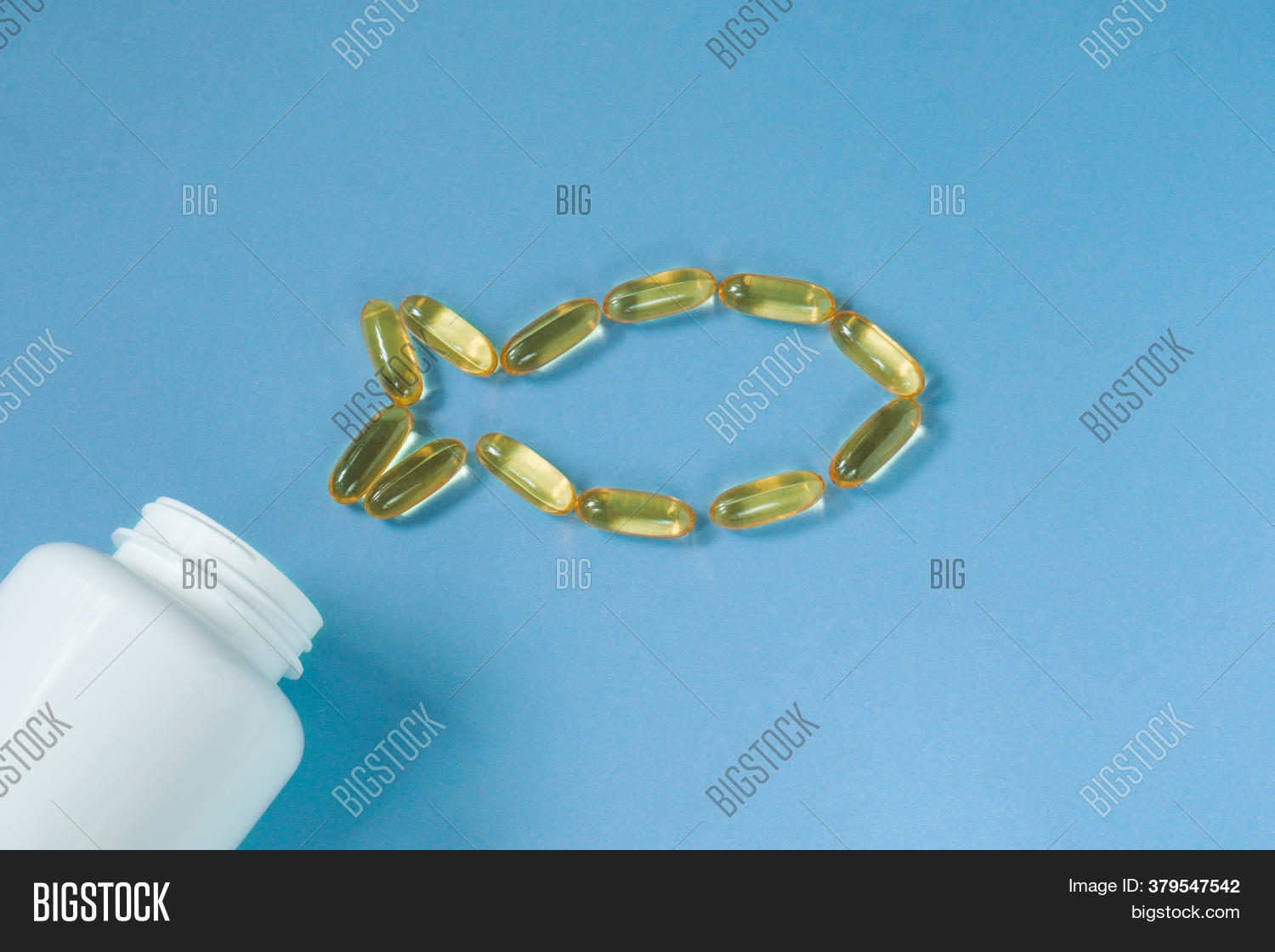 Fish Oil Capsules On Image & Photo (Free Trial) Bigstock