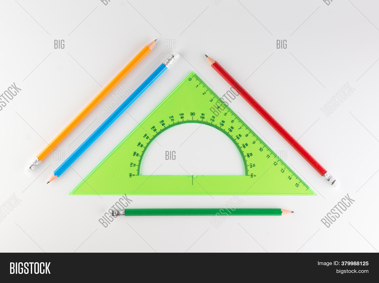 Triangular Ruler Image & Photo (Free Trial) | Bigstock