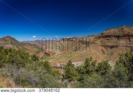 Salt River Canyon Wilderness Is A Popular Hiking And Kataking Destination Between Globe And Show Low