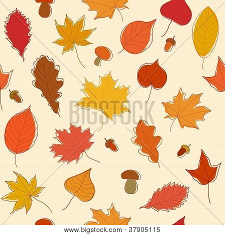 Sfondo foglie d'autunno