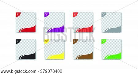 Colorful Food Drink Or Creative Social Media Post Design Templates