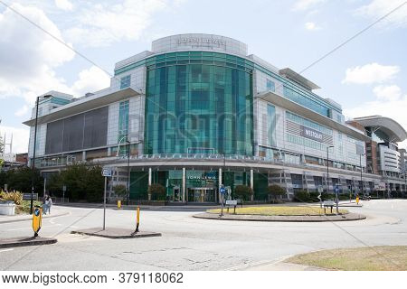 John Lewis And Westquay Shopping Centre In Southampton, Hampshire In The Uk, Taken On The 10th July 