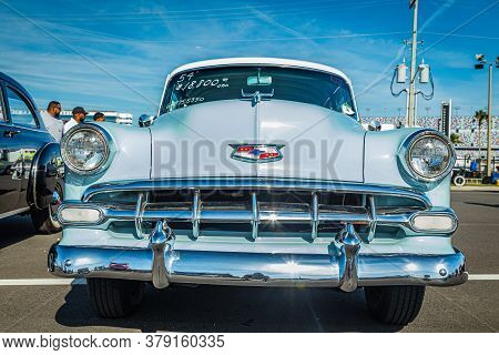 Daytona Beach, Fl / Usa - March 25, 2018: 1954 Chevrolet 210 2-door Coupe At The Spring 2018 Daytona