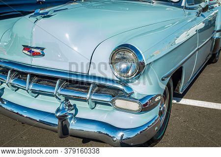 Daytona Beach, Fl / Usa - March 25, 2018: 1954 Chevrolet 210 2-door Coupe At The Spring 2018 Daytona