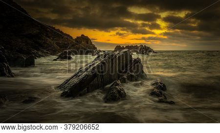 Combsgate Woolacombe North Devon Sunset