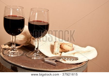 Due bicchieri di vino