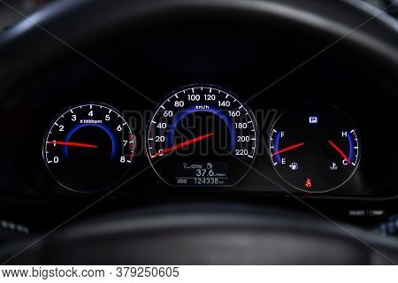 Santa Speedometer Novosibirsk/ Russia - Image & Photo (Free Trial) | Bigstock