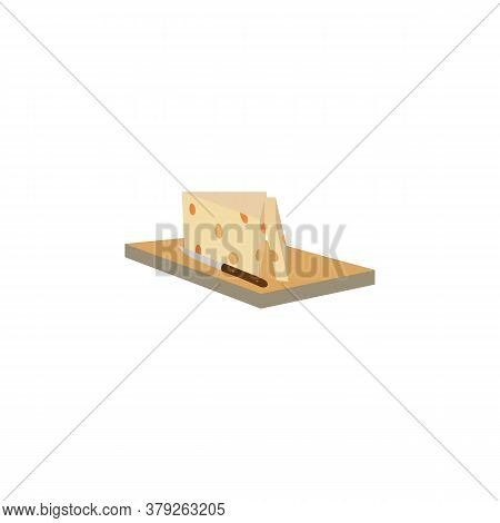 Rissian Cheese Colored Icon. Signs And Symbols Can Be Used For Web, Logo, Mobile App, Ui, Ux