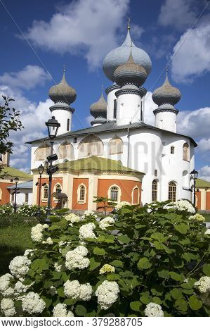 The Tikhvin Monastery Of The Dormition Of The Mother Of God.