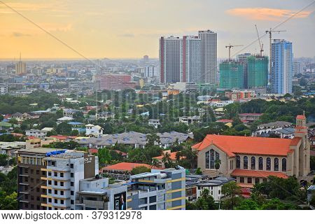 Quezon City, Ph - July 29 - Quezon City Daytime Overview On July 29, 2018 In Quezon City, Philippine