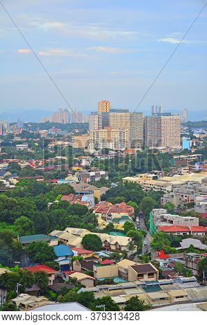 Quezon City, Ph - July 29 - Quezon City Daytime Overview On July 29, 2018 In Quezon City, Philippine