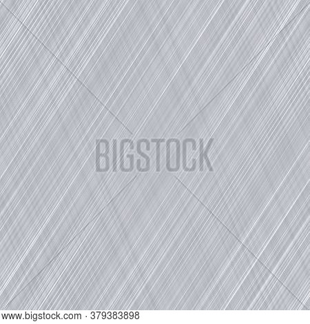 Seamless Grey White Marl Stripe Texture Background. Irregular Imperfect Wave Striped Pattern. Funky 