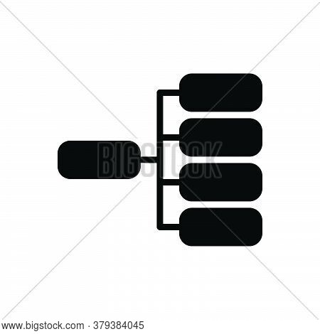 Black Solid Icon For Product-website Product Website Flowchart Digram Sheet