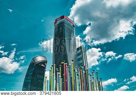 Three Towers (tre Torri) Allianz (il Dritto/the Straight One), Generali (lo Storto/the Twisted One),