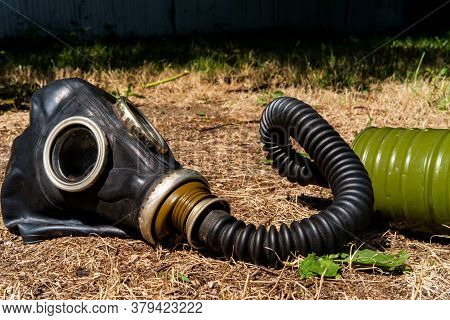 Abandoned Soviet Gas Mask